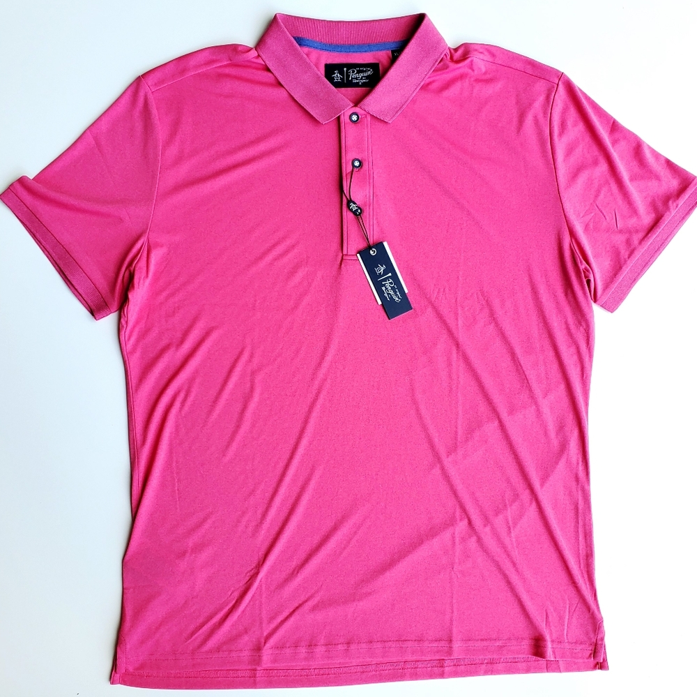 Original Penguin Solid Golf Polo Shirt